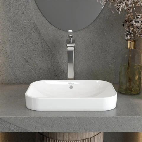 Ảnh Chậu rửa đặt bàn Viglacera V27 3