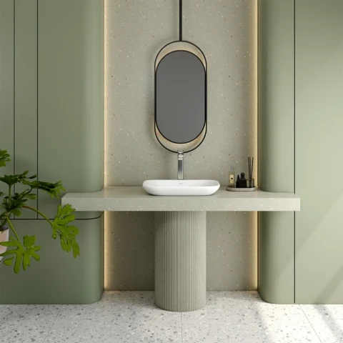 Ảnh Chậu rửa đặt bàn Viglacera V28 5