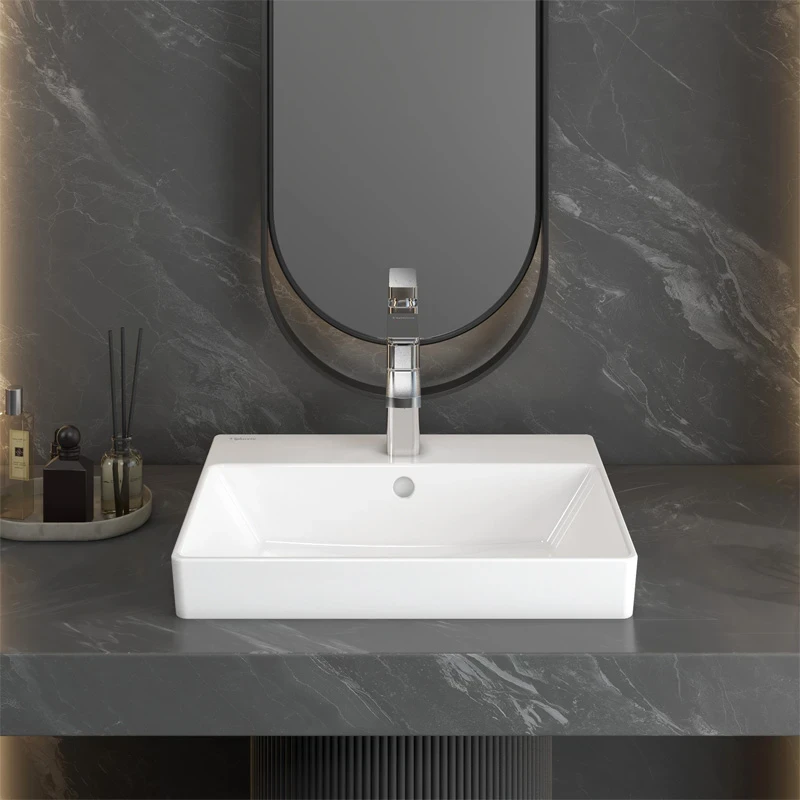 Ảnh Chậu rửa đặt bàn Viglacera V29 3