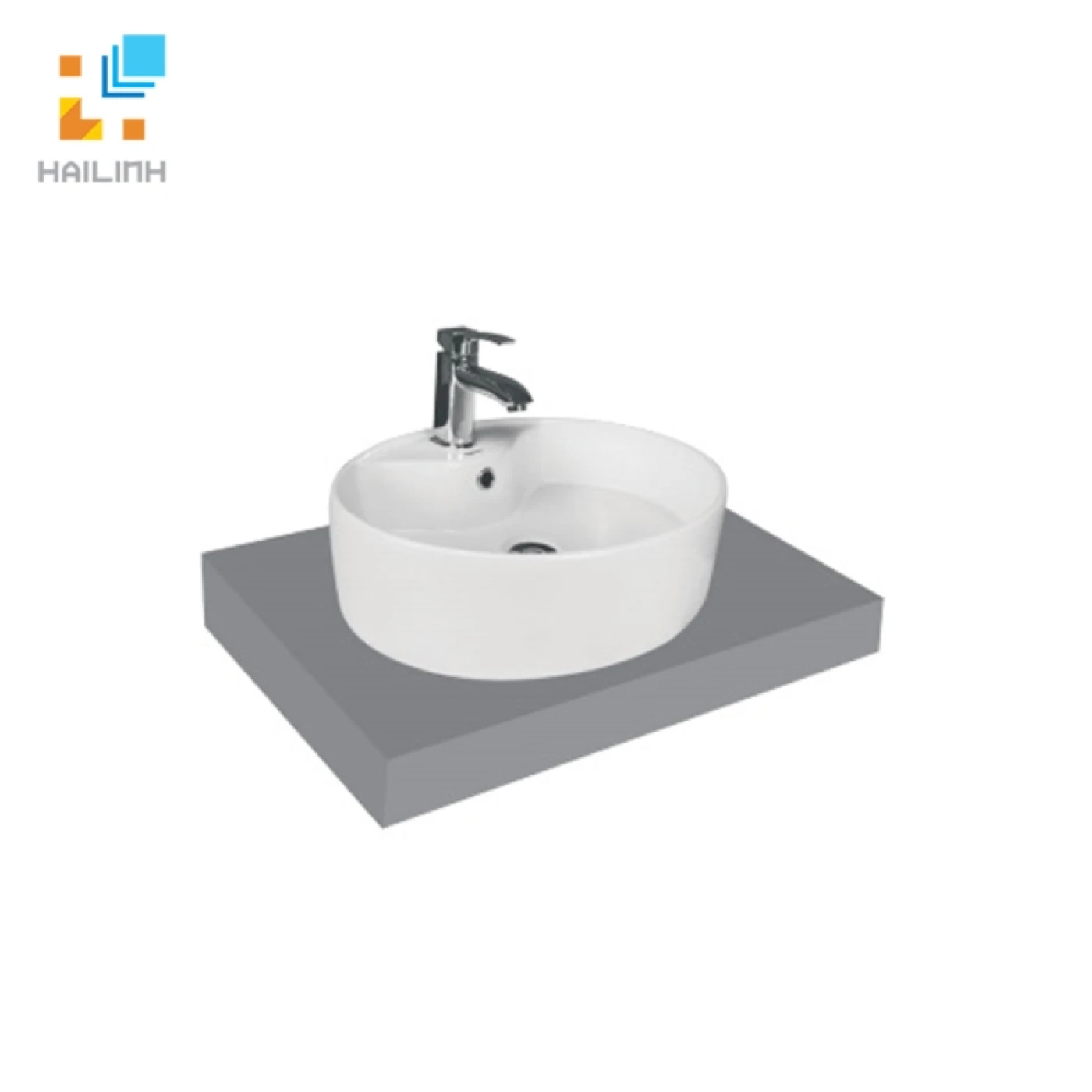 Chậu rửa đặt bàn Viglacera CD19