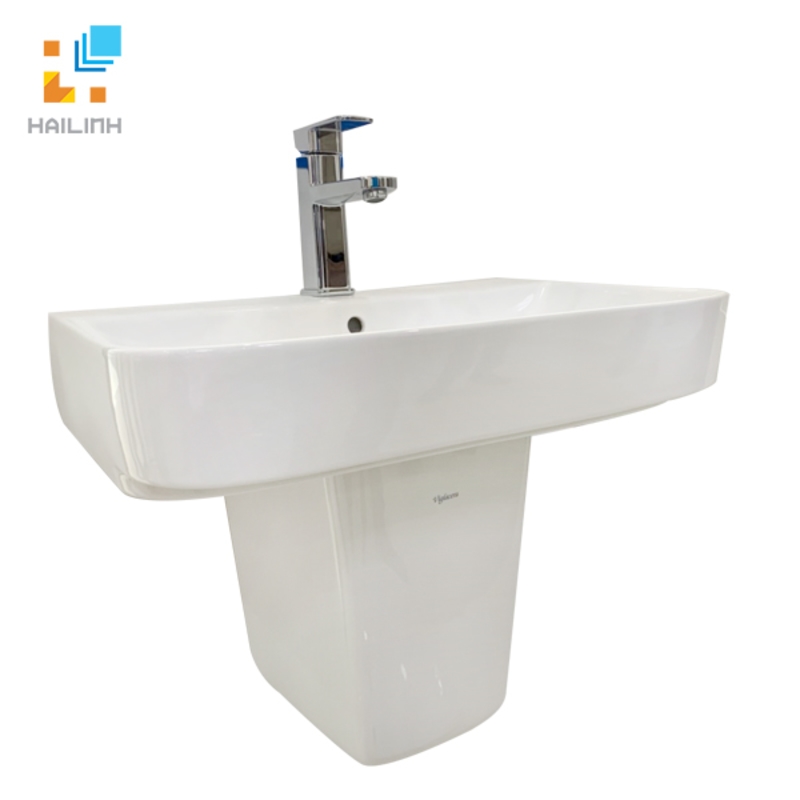 Chậu rửa + chân treo tường Viglacera V58