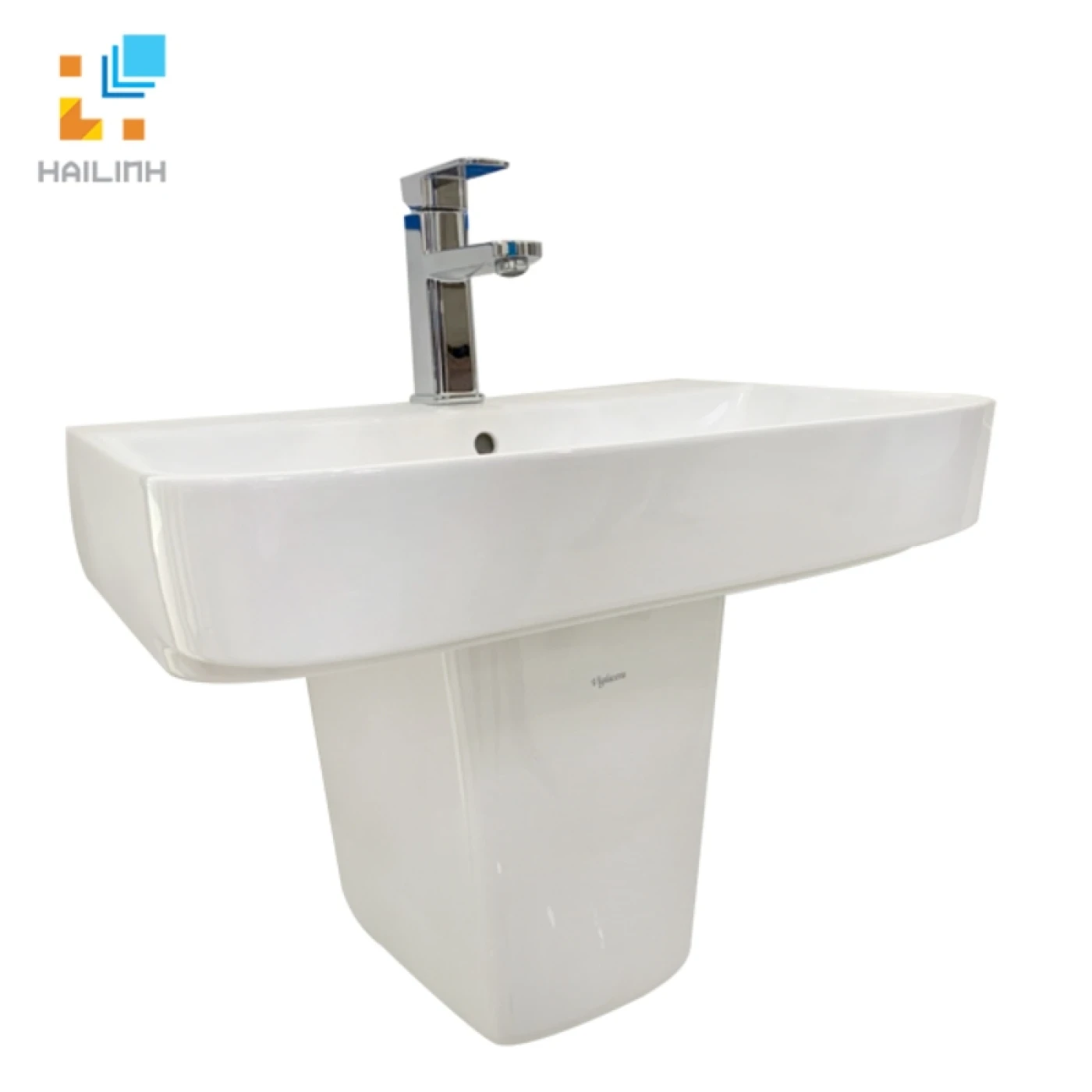Chậu rửa + chân treo tường Viglacera V58