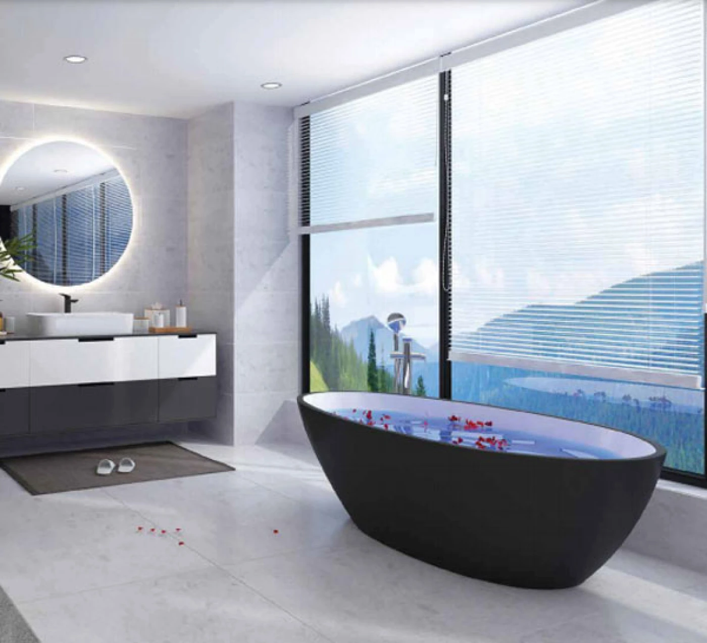 phòng mẫu bồn tắm Viglacera Platinum P.61.356