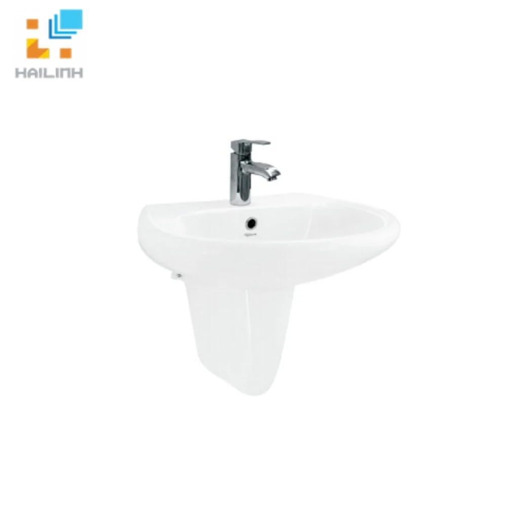 Chậu + Chân treo tường Viglacera VI5