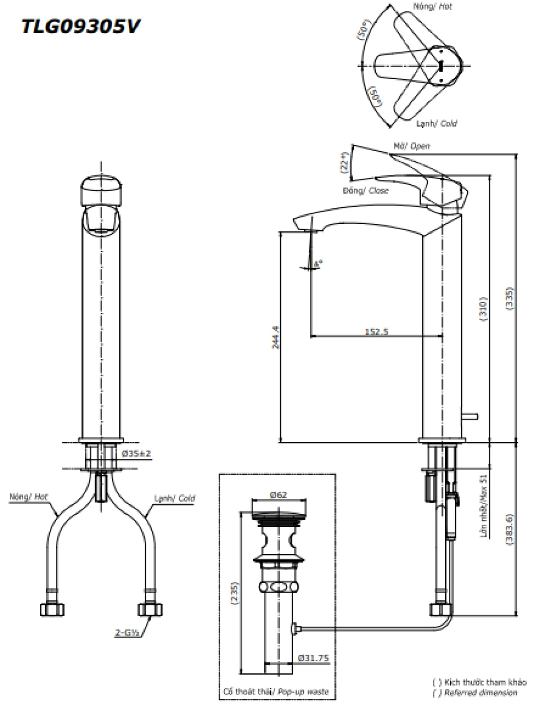 voi chau toto tlg09305v
