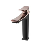 Vòi chậu nóng lạnh Cotto CT2252A#BLBR 3