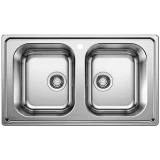 Chậu rửa Inox 2 hố Blanco DINAS 8 1
