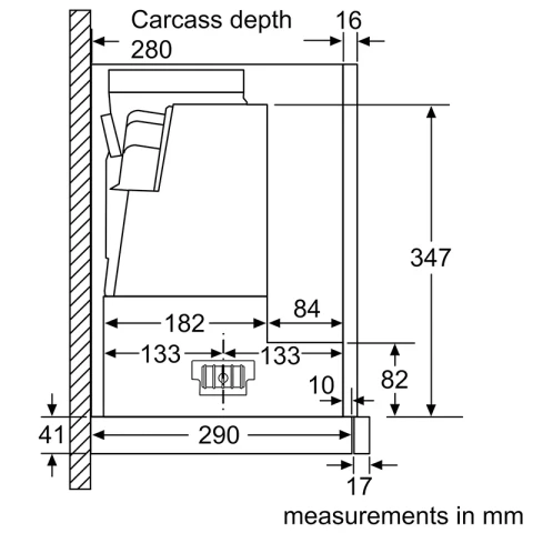 Ảnh Hút mùi âm tủ Bosch DFS097A51 11