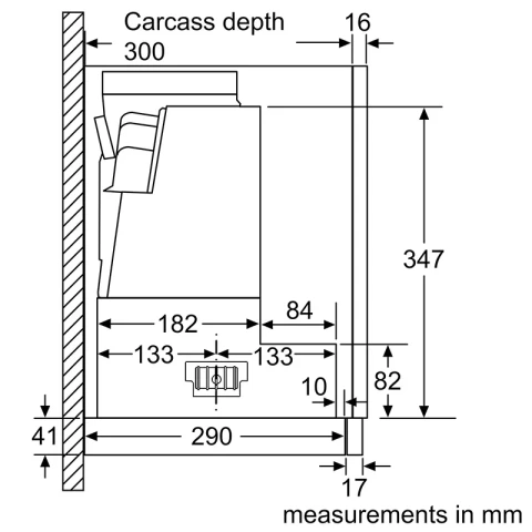 Ảnh Hút mùi âm tủ Bosch DFS097A51 10