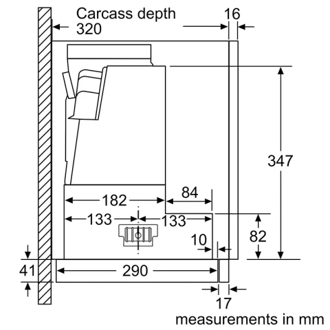 Ảnh Hút mùi âm tủ Bosch DFS097A51 9