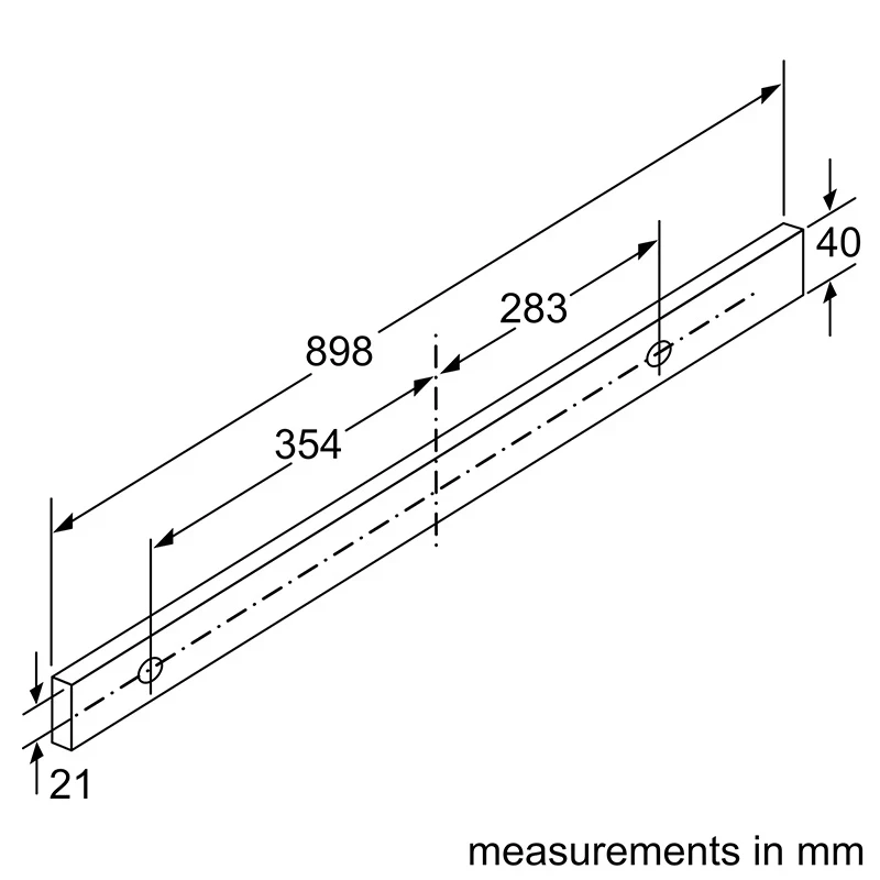 Ảnh Hút mùi âm tủ Bosch DFS097A51 15