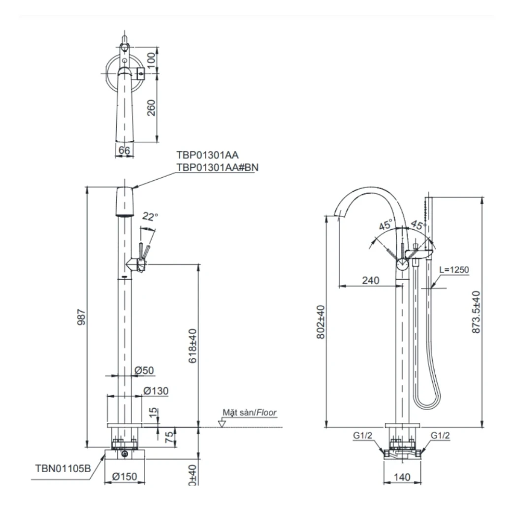 voi-xa-bon-nong-lanh-toto-tbp01301aa