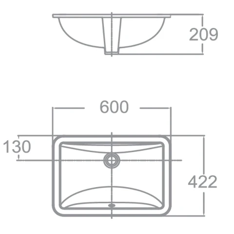 Ảnh Chậu rửa âm bàn American Standard TI-0459-WT 2