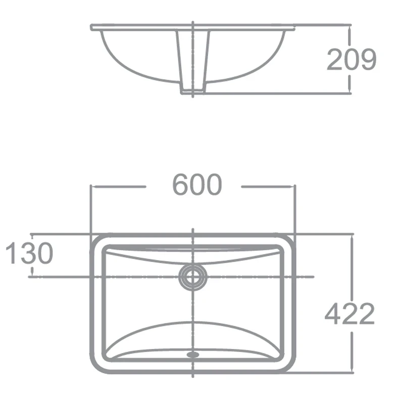 Ảnh Chậu rửa âm bàn American Standard TI-0459-WT 2