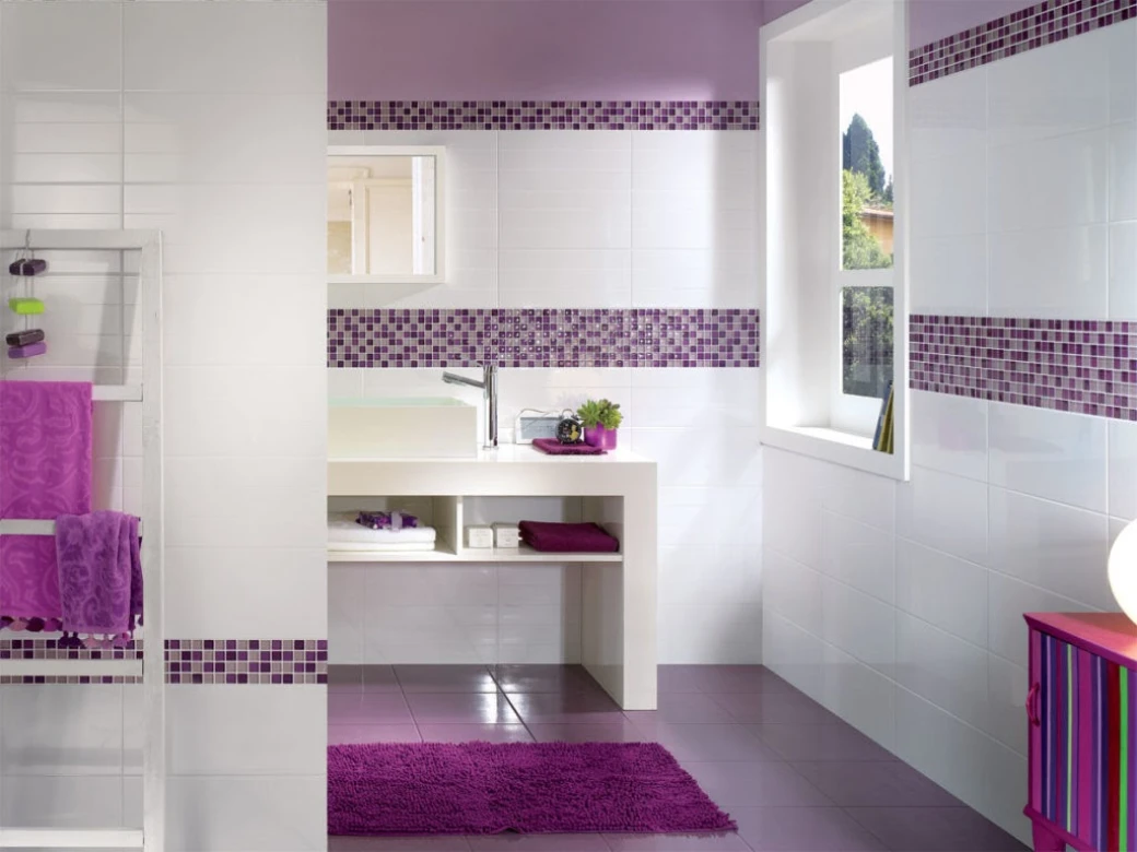 gach mosaic op tuong vien diem dep