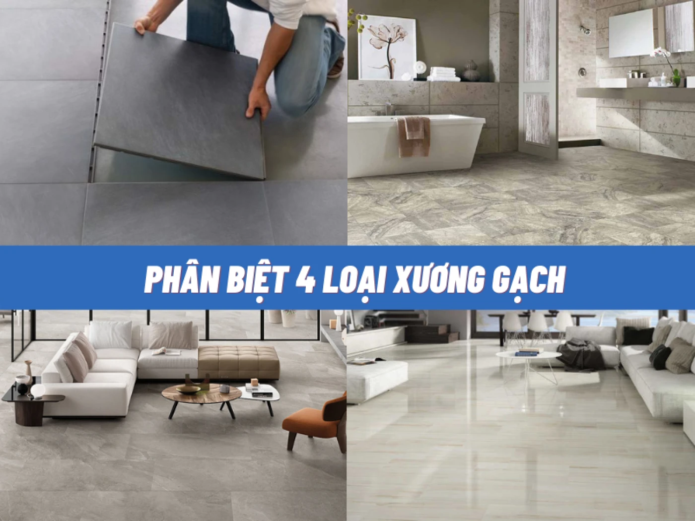 cach phan biet cac loai xuong gach ban can biet