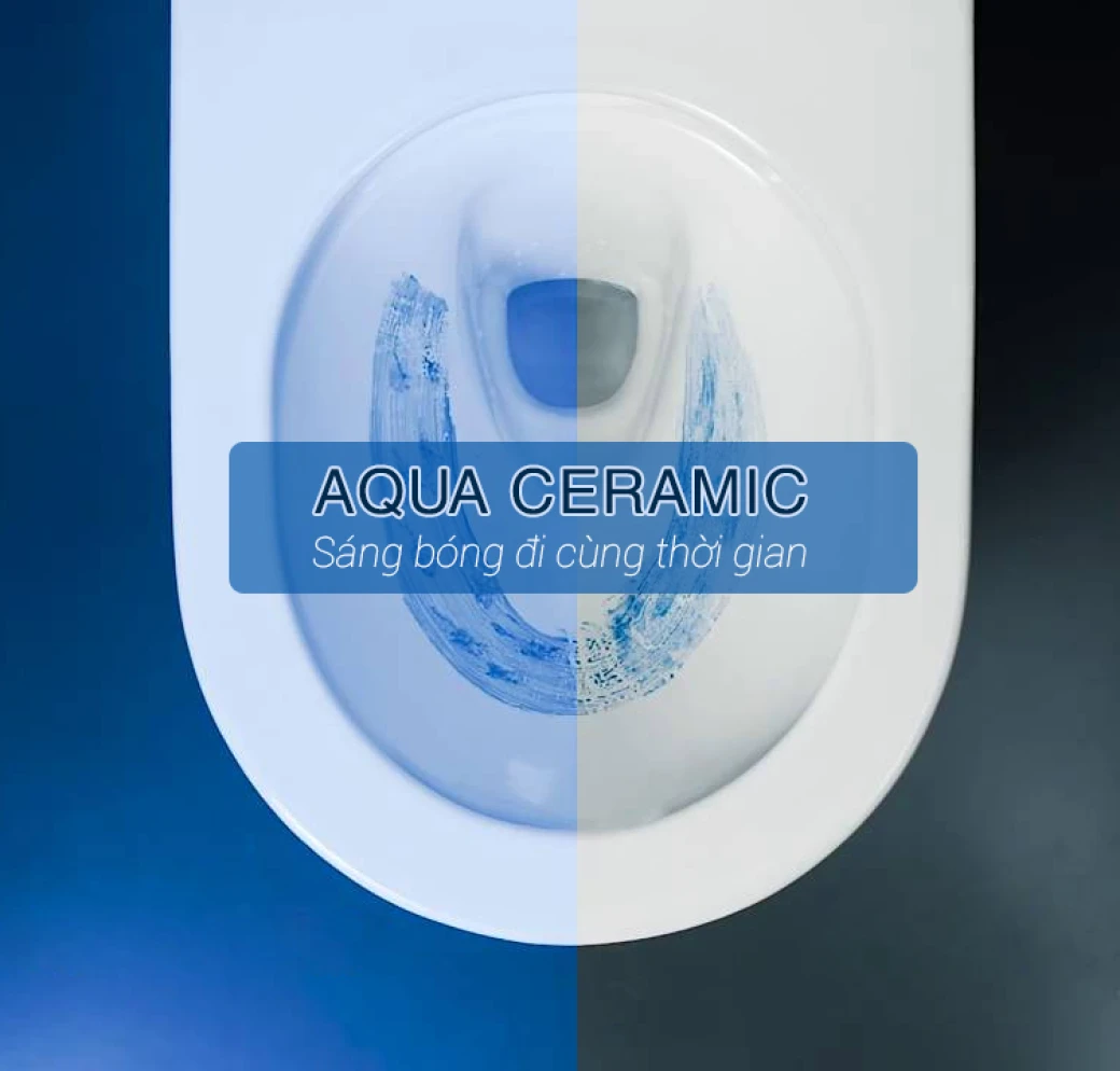 aqua ceramic ung dung tren bon cau inax