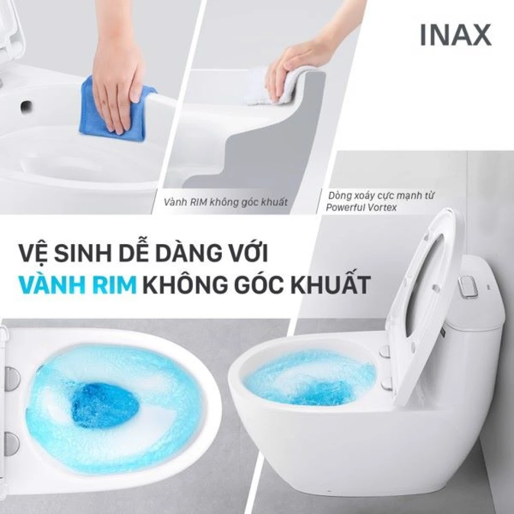bon cau inax cong nghe ez clean