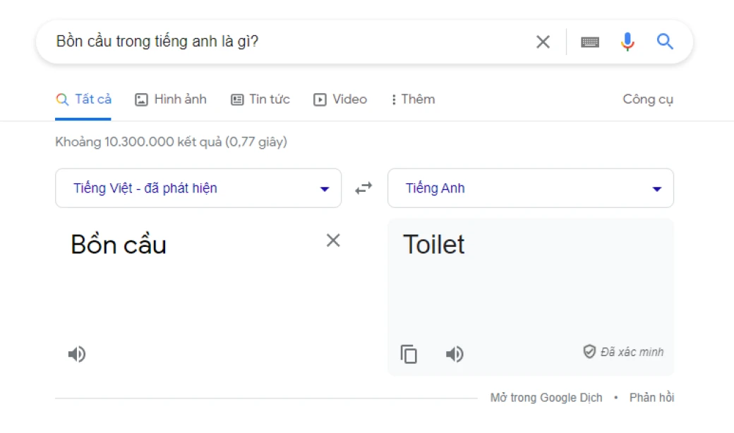 nghia cua tu bon cau trong tieng anh