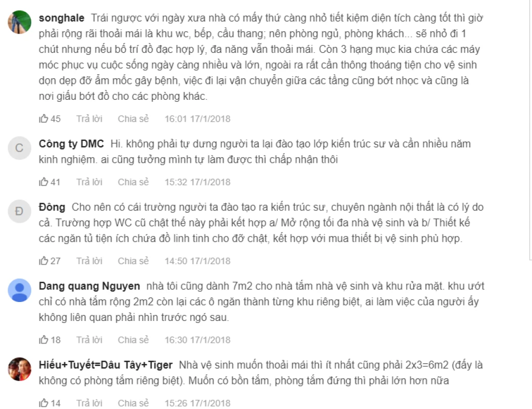 thac mac ve viec sua nha ve sinh
