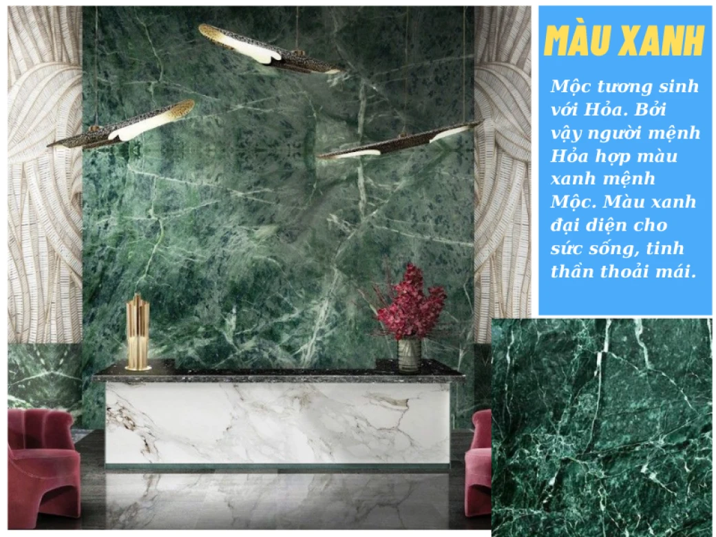 gach op lat mau xanh tuong sinh cho nguoi menh hoa