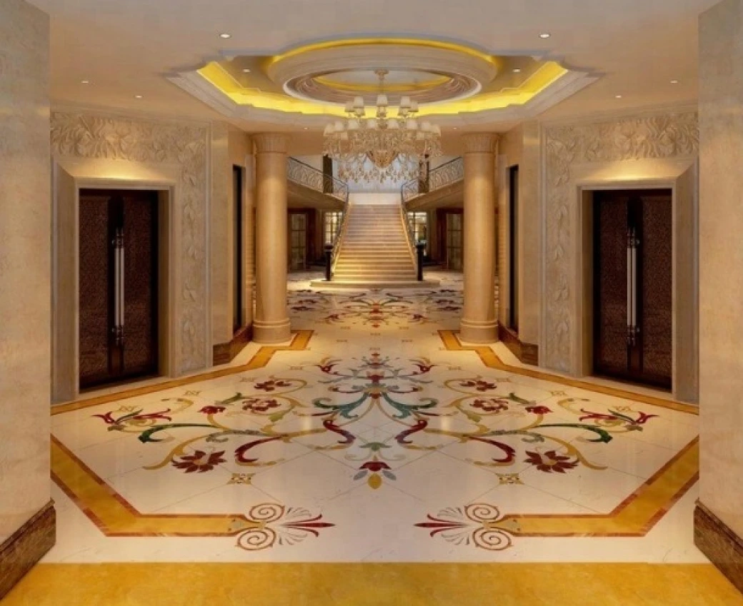 gach tham cnc mau cam cho nguoi menh hoa