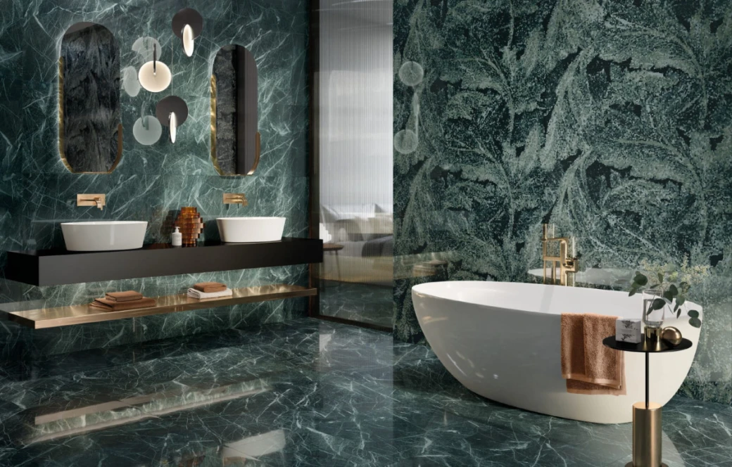 mau gach lat nen van da mau xanh cho nguoi menh hoa