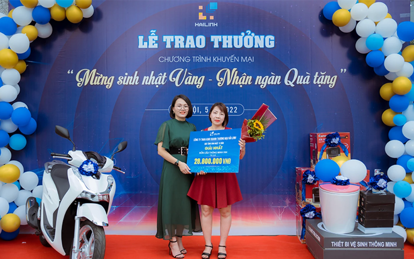 chu nhan giai nhat
