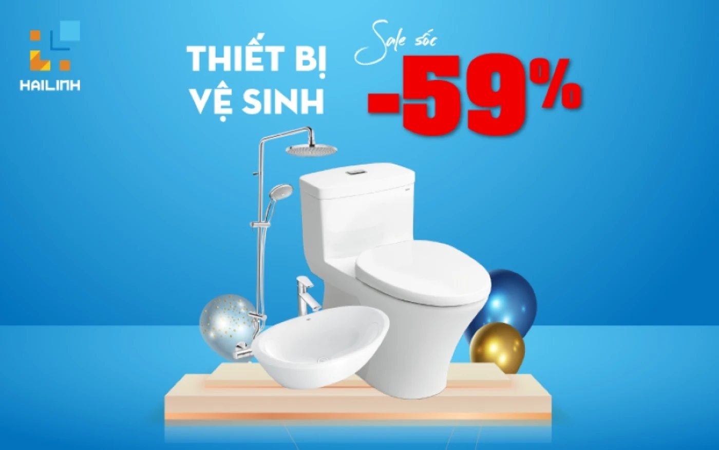 mung sinh nhat ha dong thiet bi ve sinh giam gia 59 phan tram