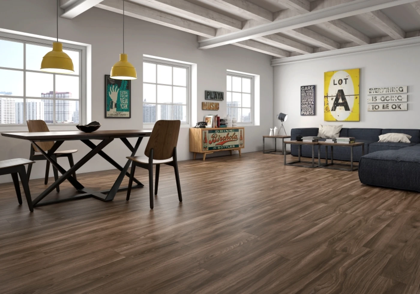 ung dung gach van go cho nhieu phong cach noi that moi