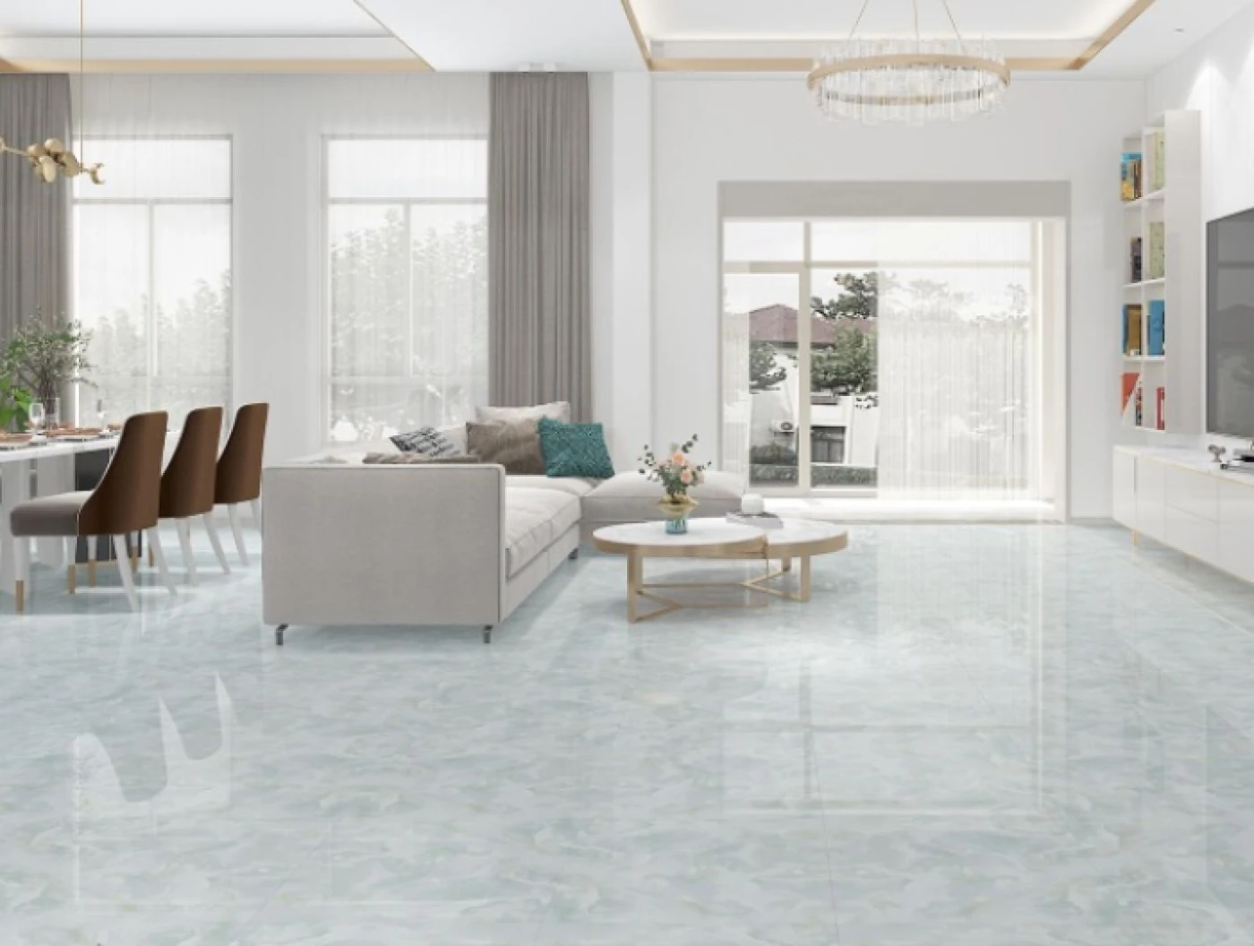 tuong mau trang lat nen gach dong tong