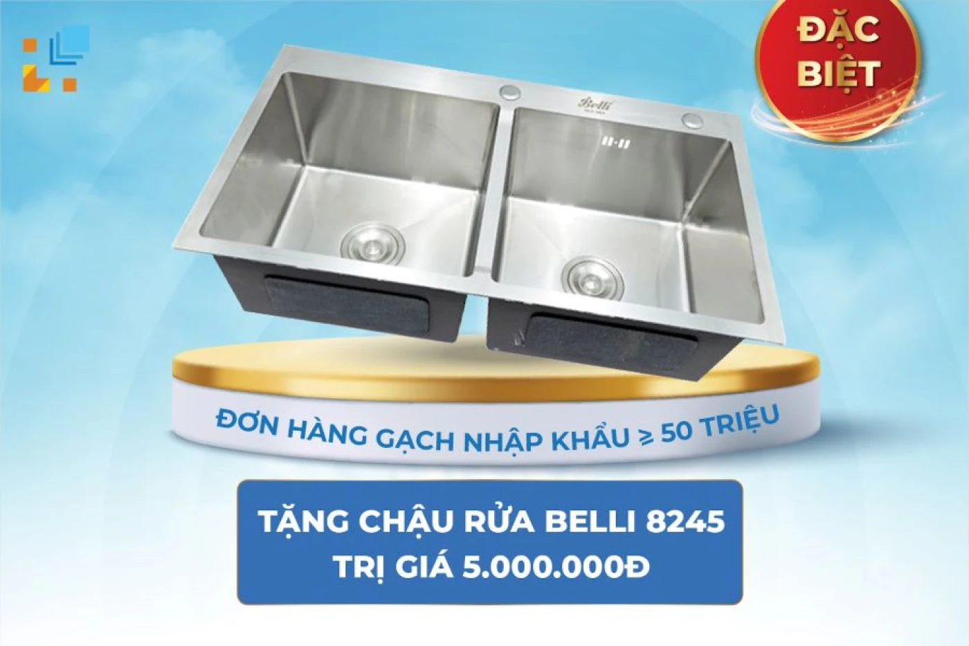 mua gach nhap khau don hang tren 150 tr tang chau rua belli