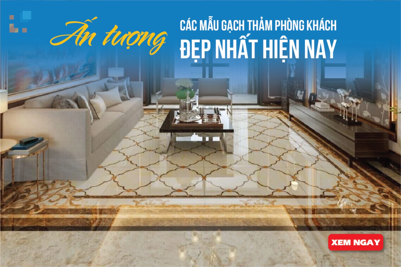 an tuong cac mau gach tham 3d dep sang trong