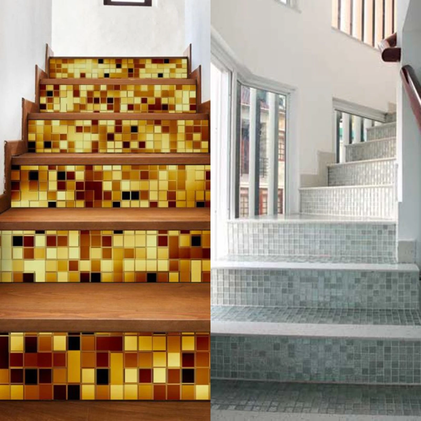 ung dung cua gach mosaic trang tri