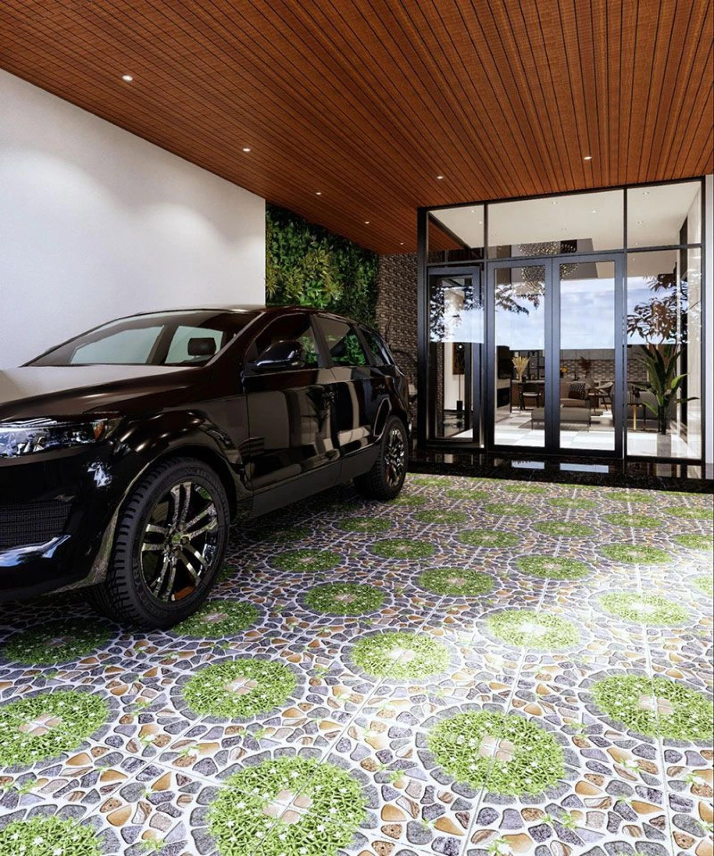 gach gia soi san vuon lat gara oto