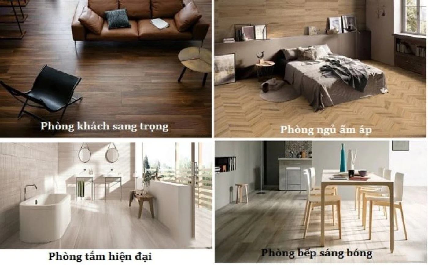 kinh nghiem chon gach gia go phu hop cho khong gian