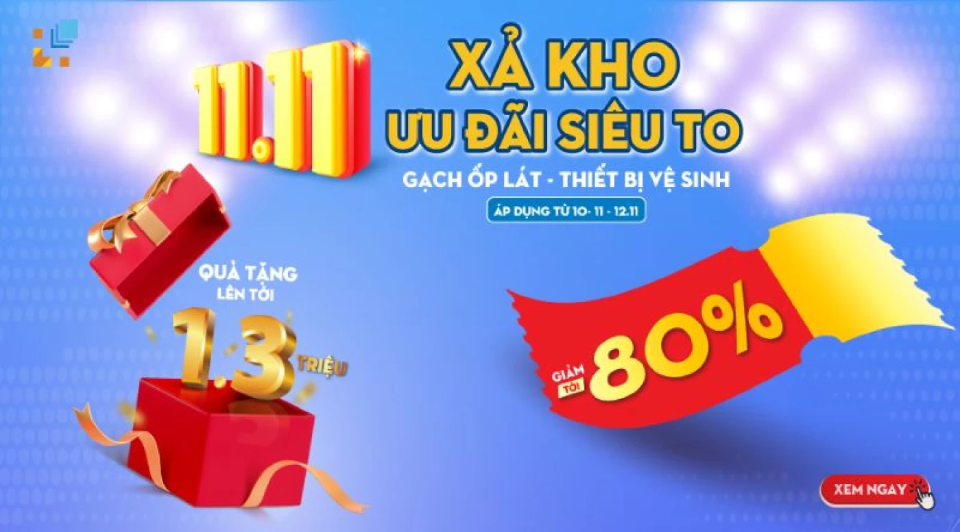 xa kho 11 11 qua gia tri