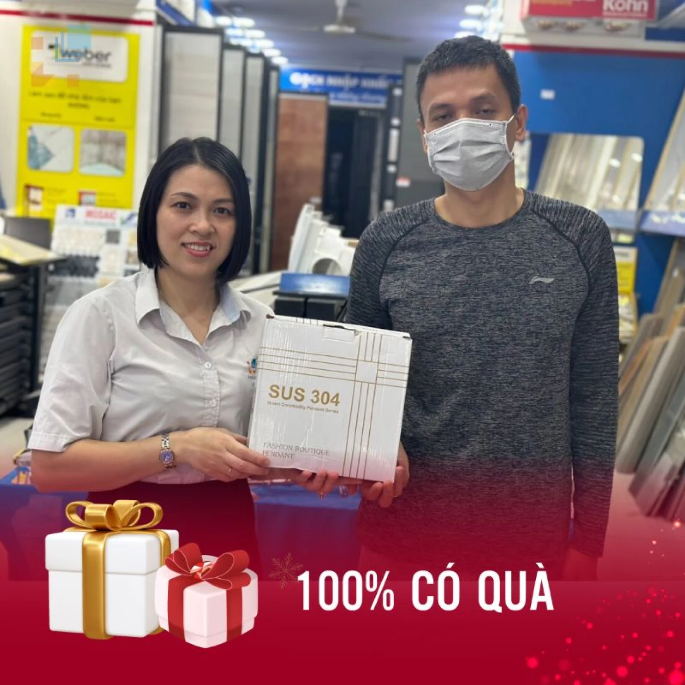 100 mua la co qua