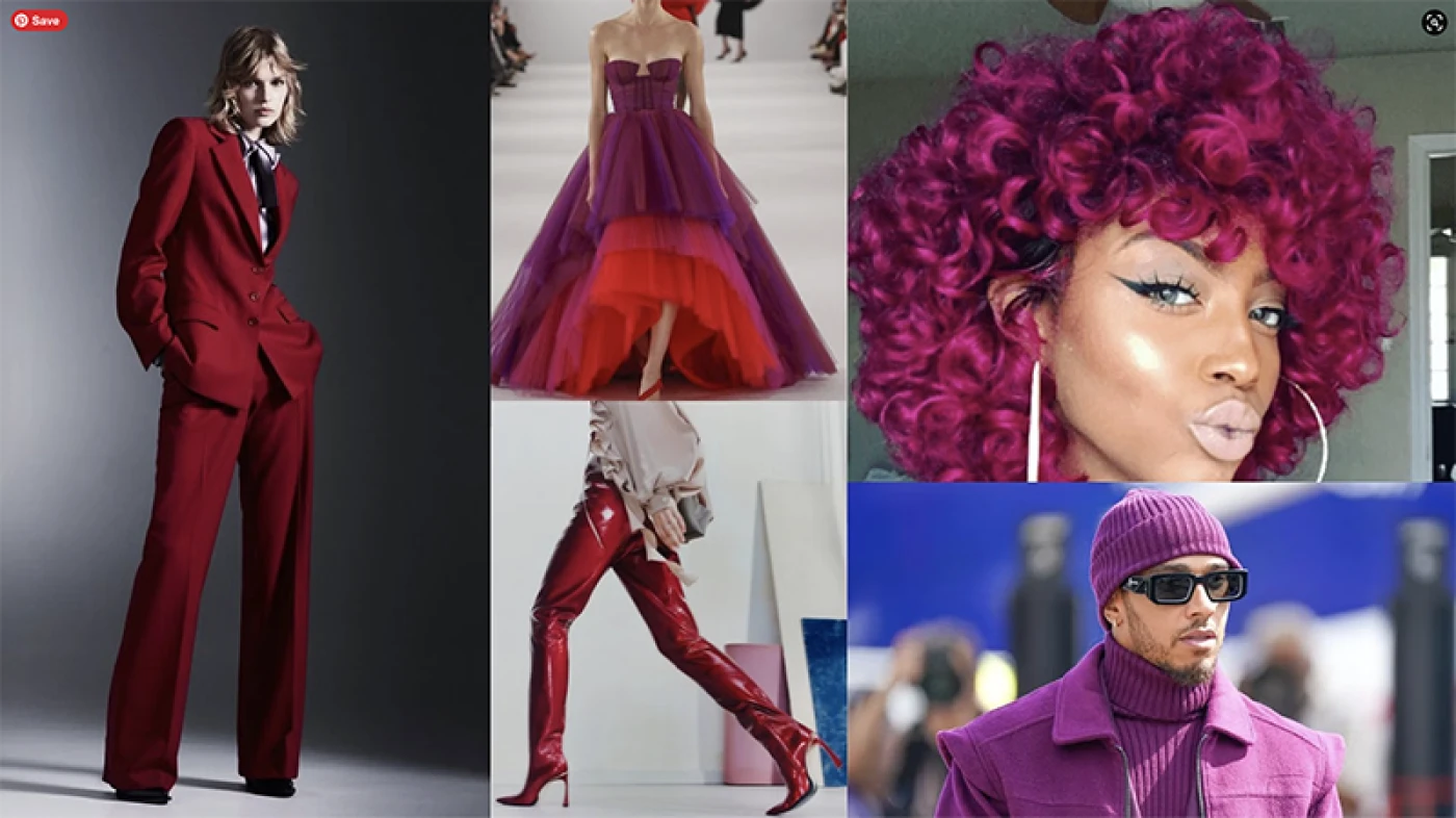 magenta gu thoi trang an tuong