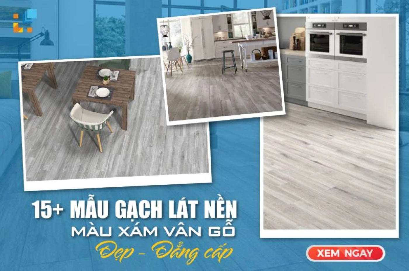 gach lat nen mau xam van go dep
