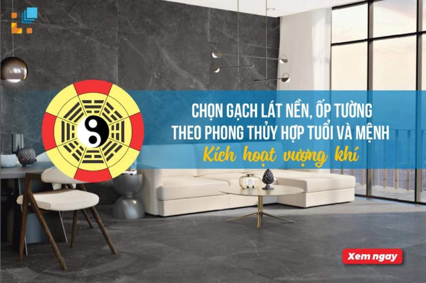chon gah lat nen op tuong theo phong thuy