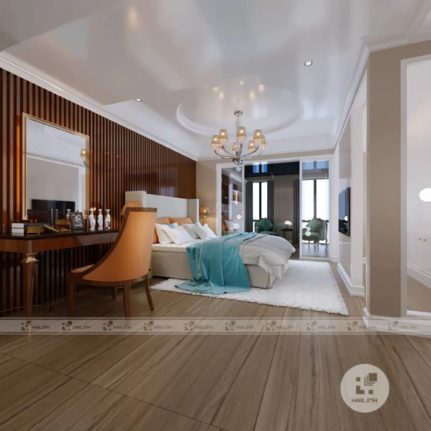 mau gach gia go eurotile moc d04 lat nen phong ngu