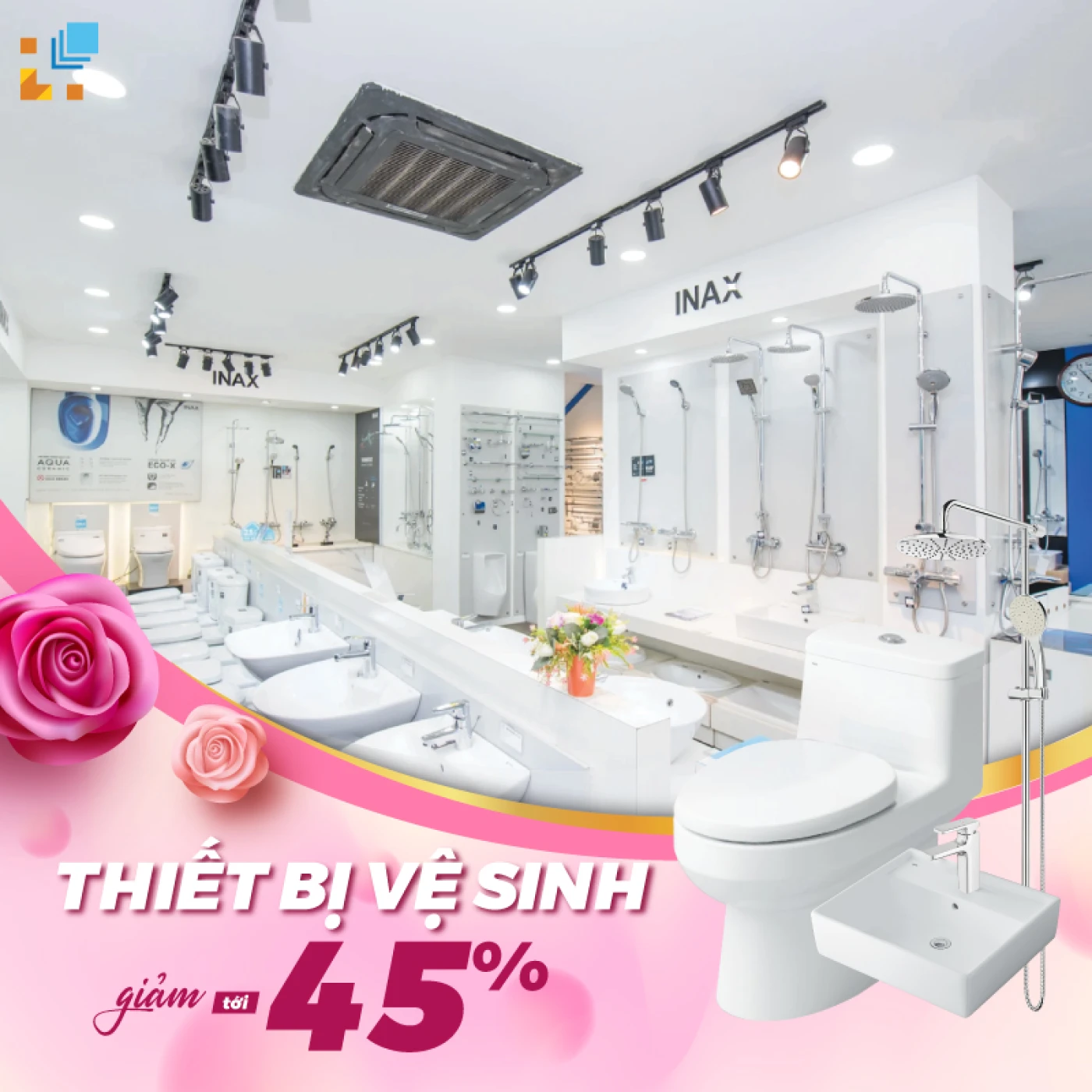 thiet bi ve sinh giam 45 phan tram