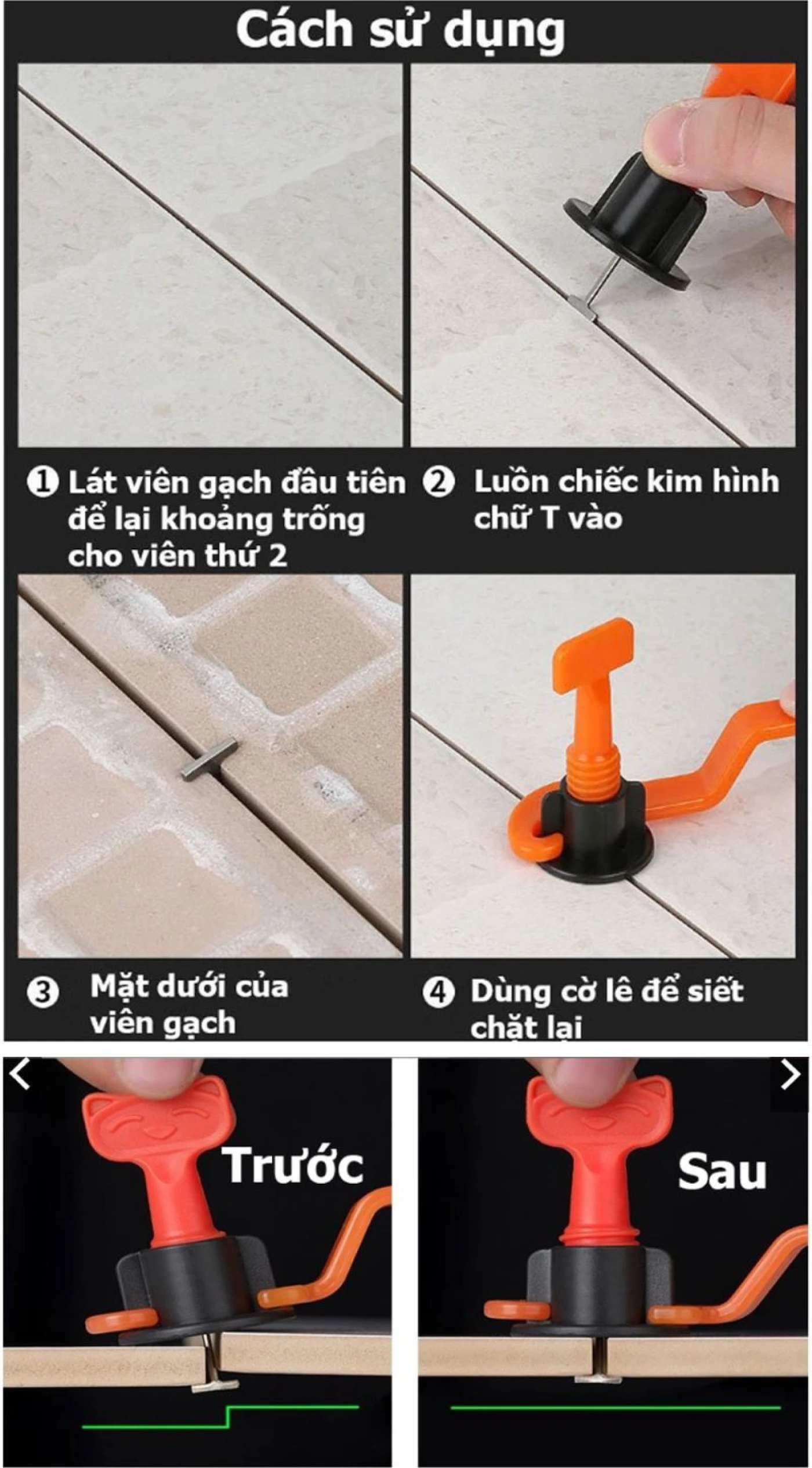 huong dan su dung ke vit ke xoay op lat gach