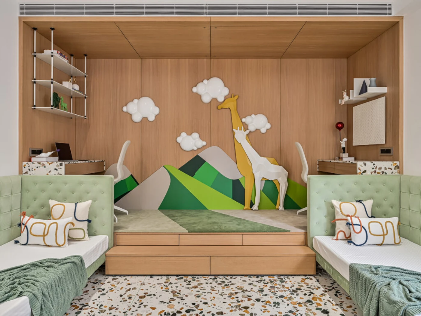  Có thể chọn gạch Terrazzo trong phòng ngủ cho bé