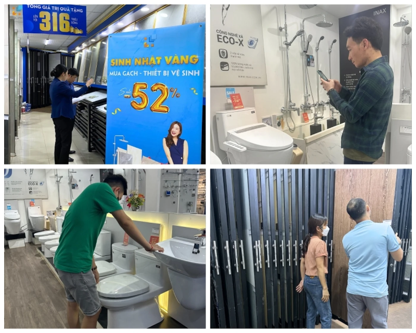 kh tham quan showroom
