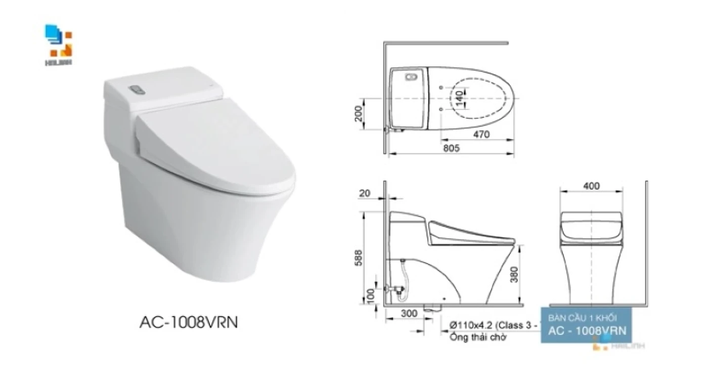 kich thuoc bon cau inax ac 108vrn cho tre em