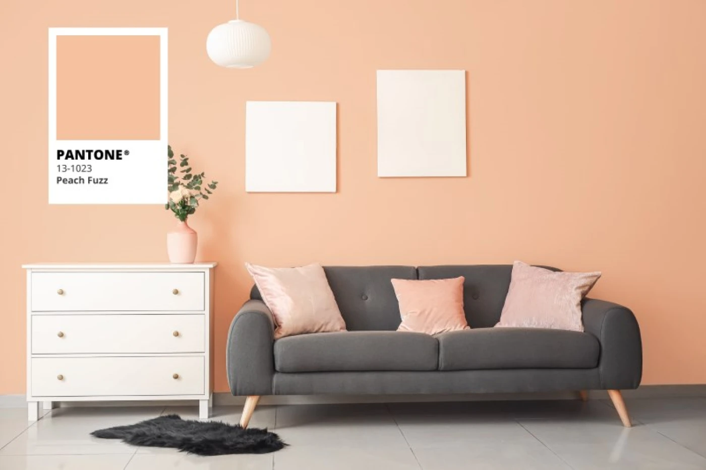 pantone peach fuzz 2024