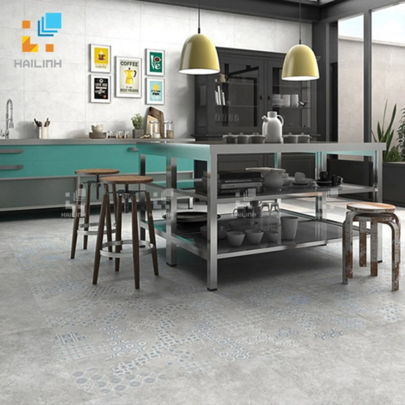 phong mau gach lat nen 60x60 tay ban nha cover acero