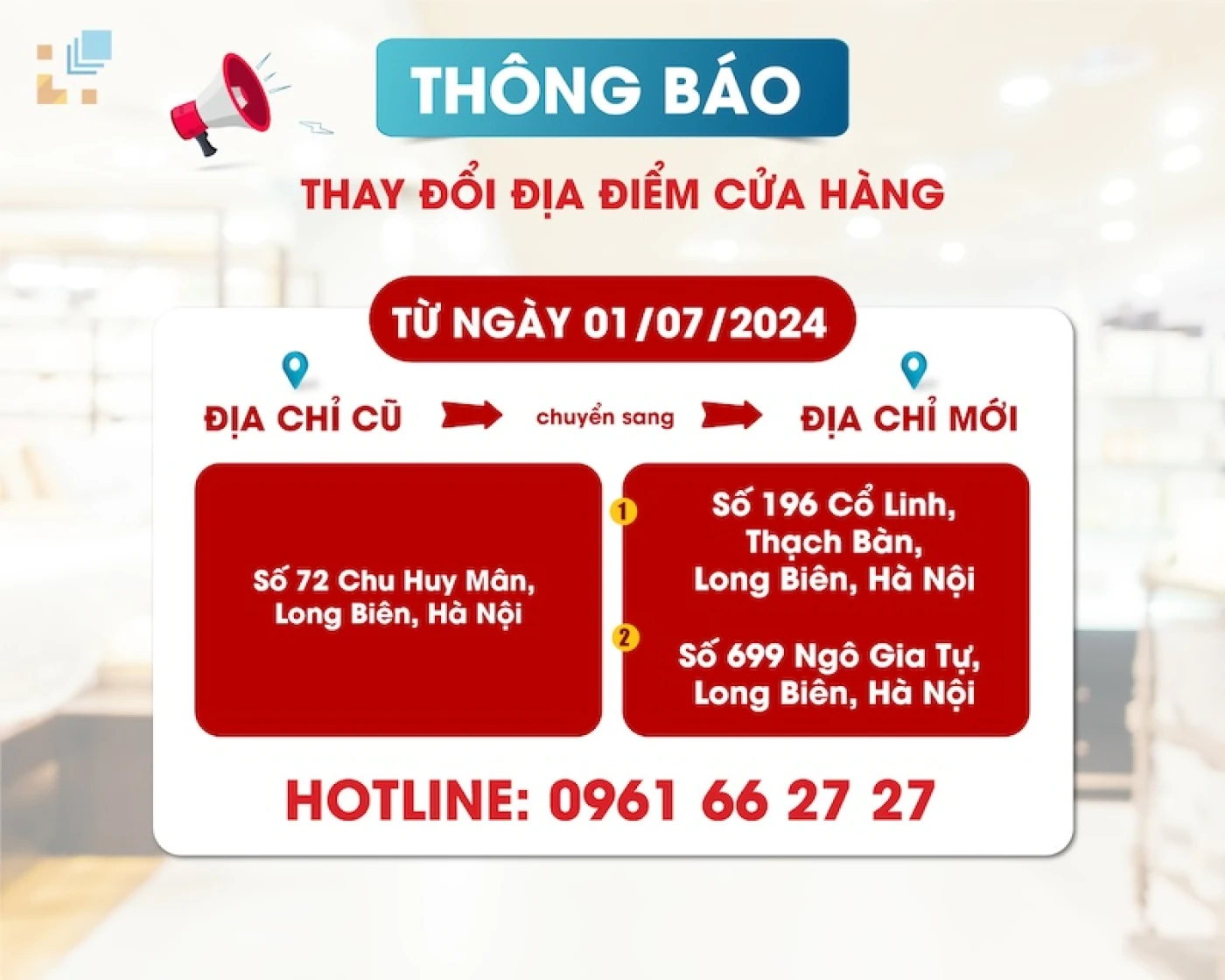 chuyen dia diem showroom hai linh long bien